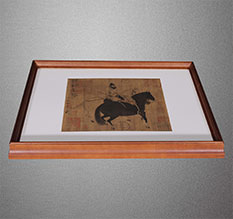 夏邑书画装裱配框服务案例